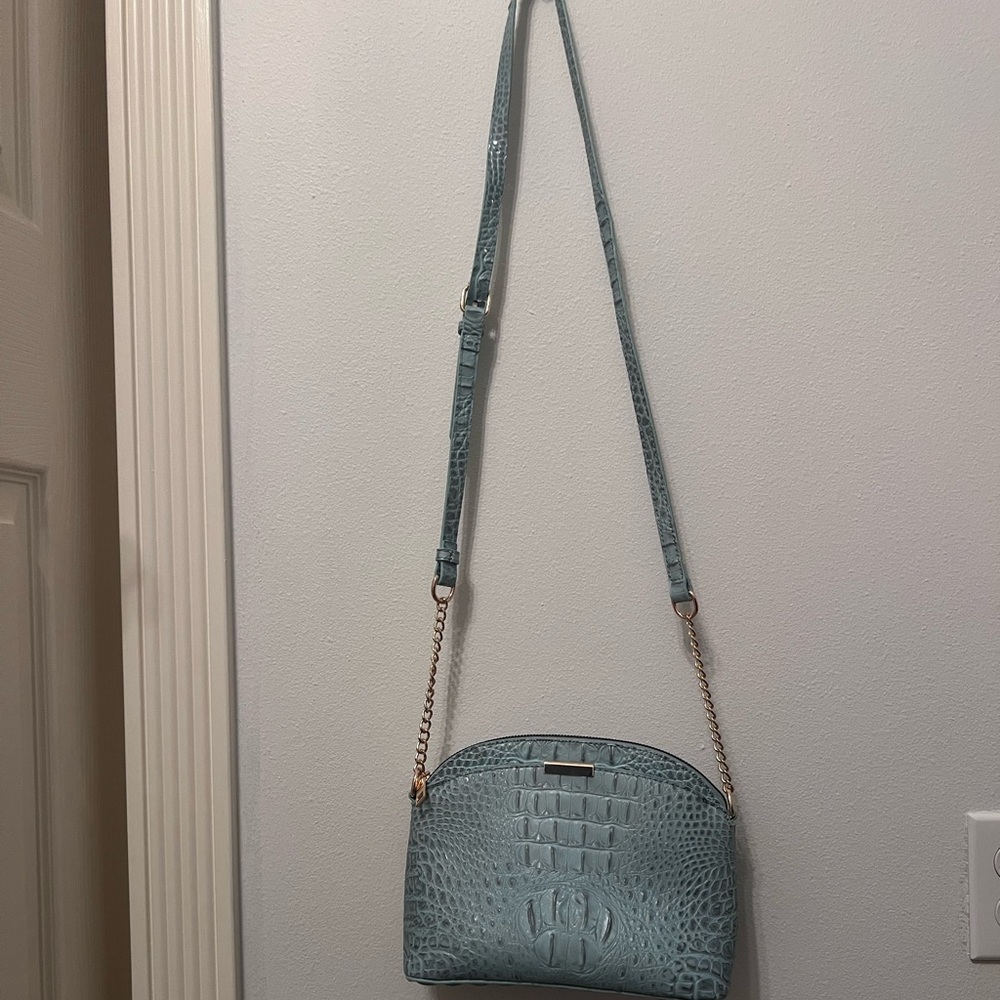 NWOT Crocodile Embossed Crossbody Bag